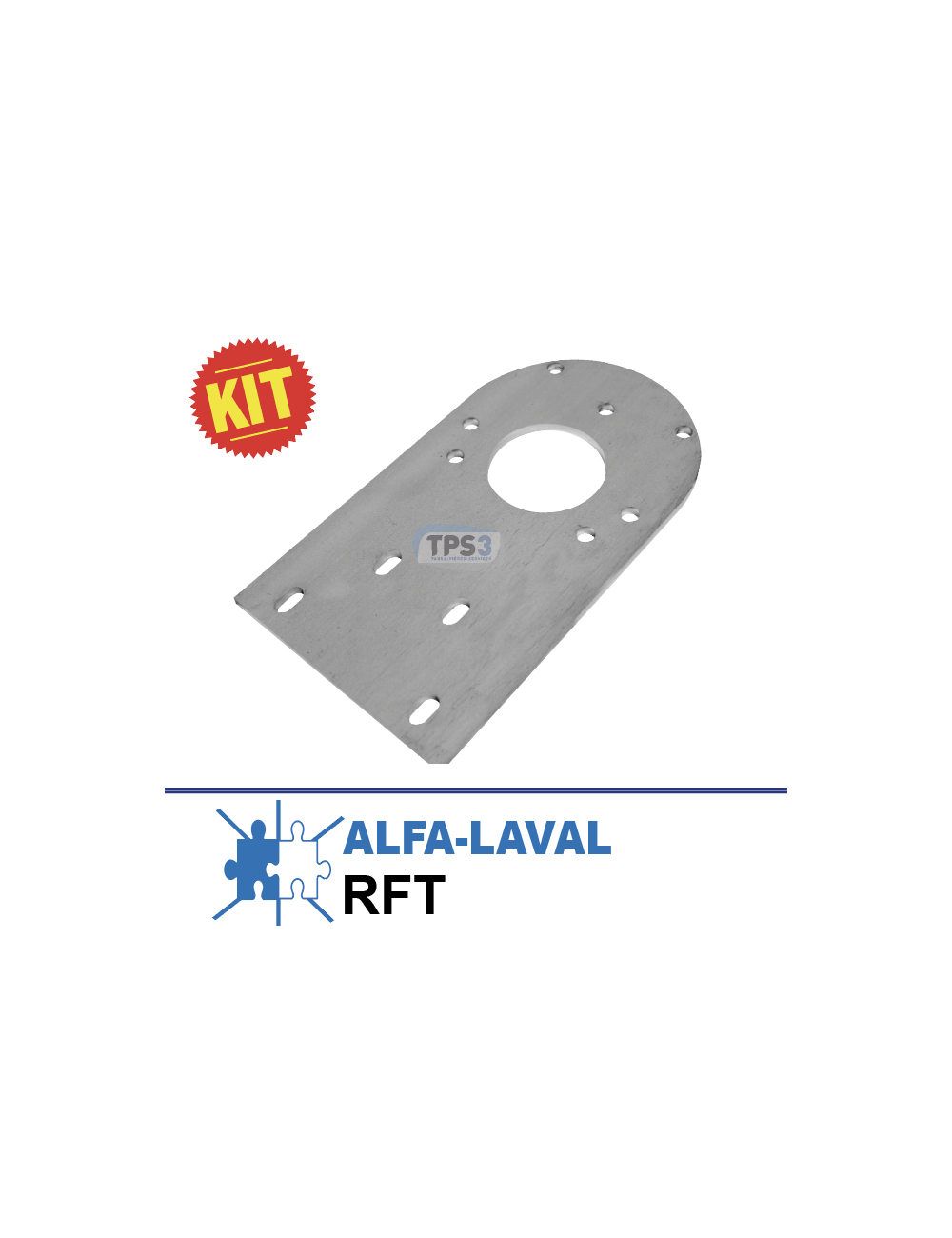 Platine d'adaptation motoréducteur F fixation 2 & 4 vers fixation 5 Platine d'adaptation motoréducteur F fixation 2 & 4 vers fixation 5