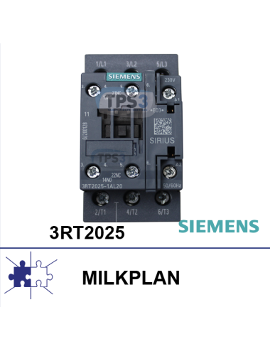 Contacteur Sirius 3RT2025 1NO+1NC  230V