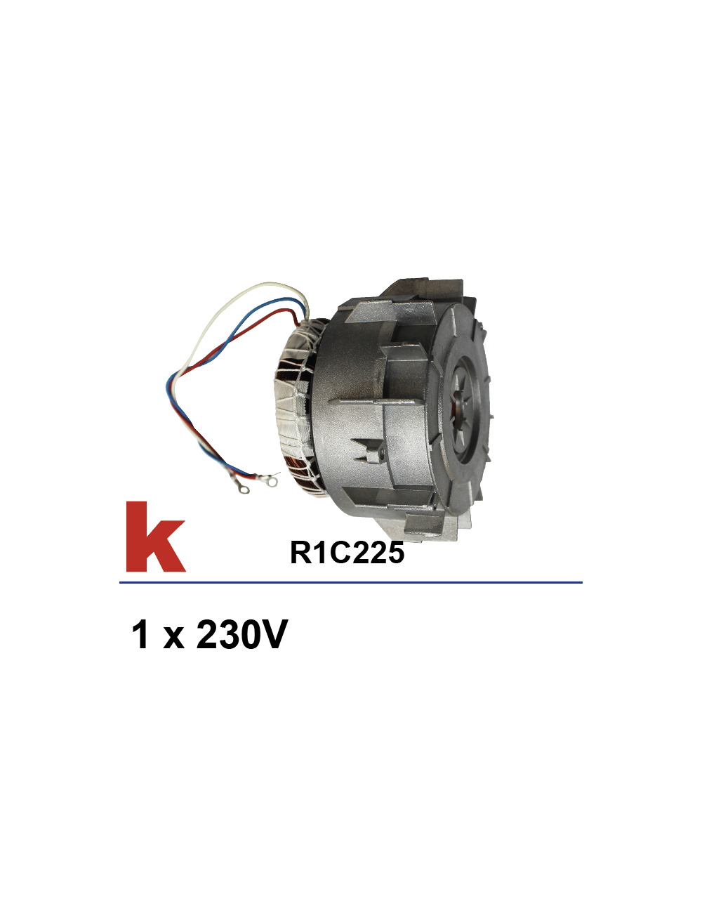 Stator + carcasse R1C225 type D, F, H et M Stator + carcasse R1C225 type D, F, H et M