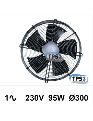 Ventilateur sur grille TPS3 1x230V 95W Ø300mm