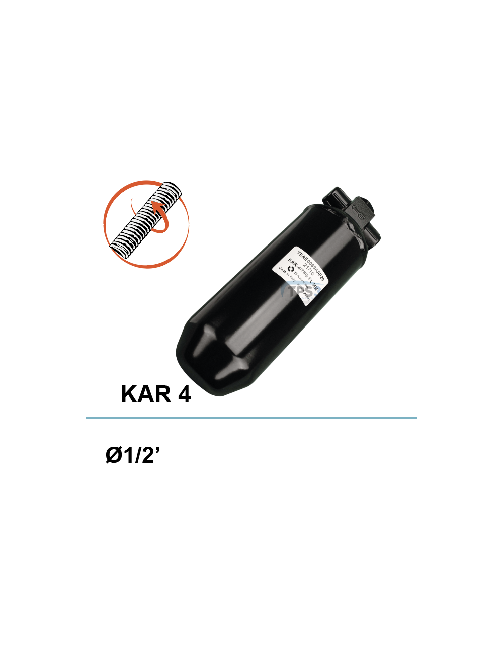 Déshydrateur réservoir KAR 4-1/2