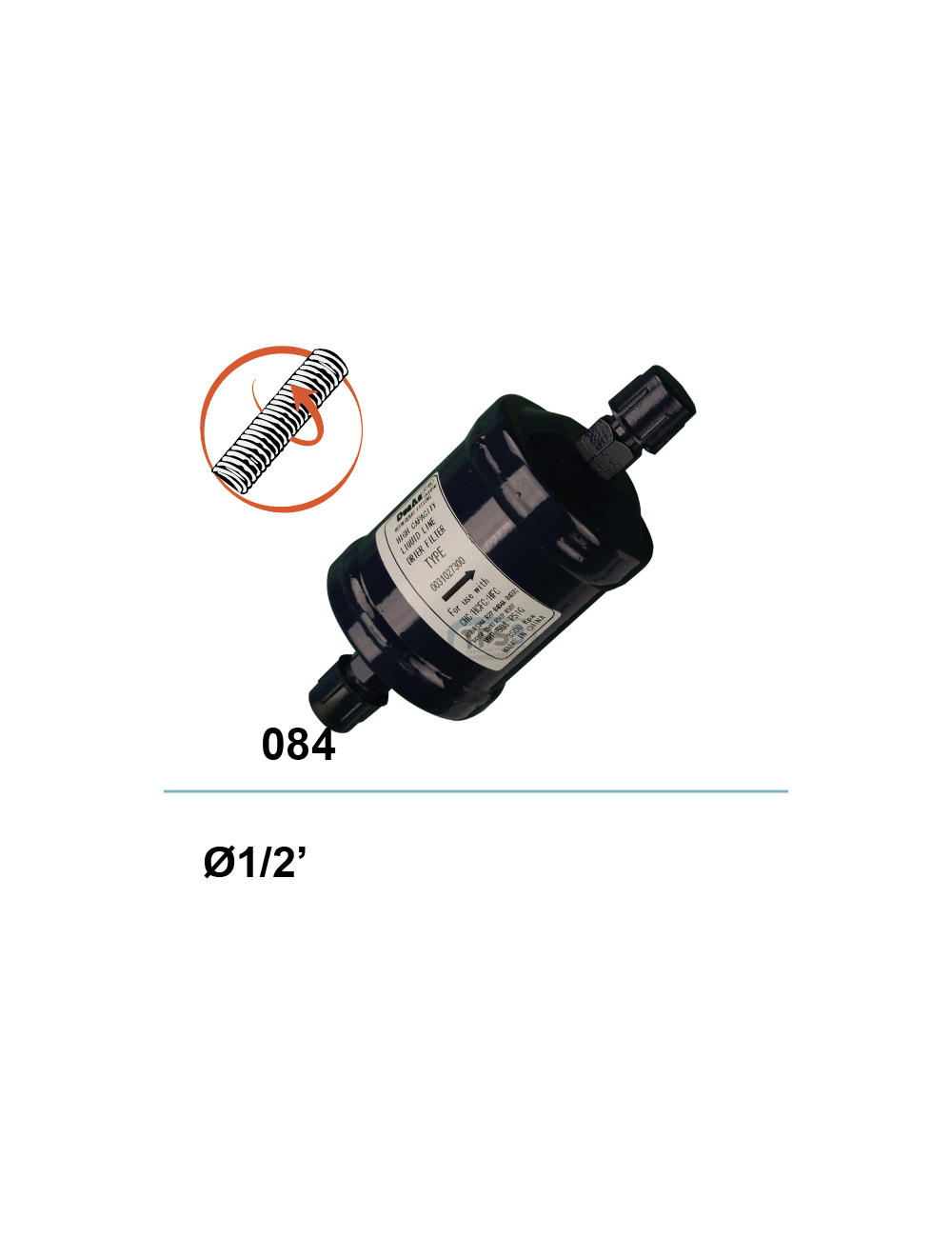 Déshydrateur 084 Ø 1/2 à visser