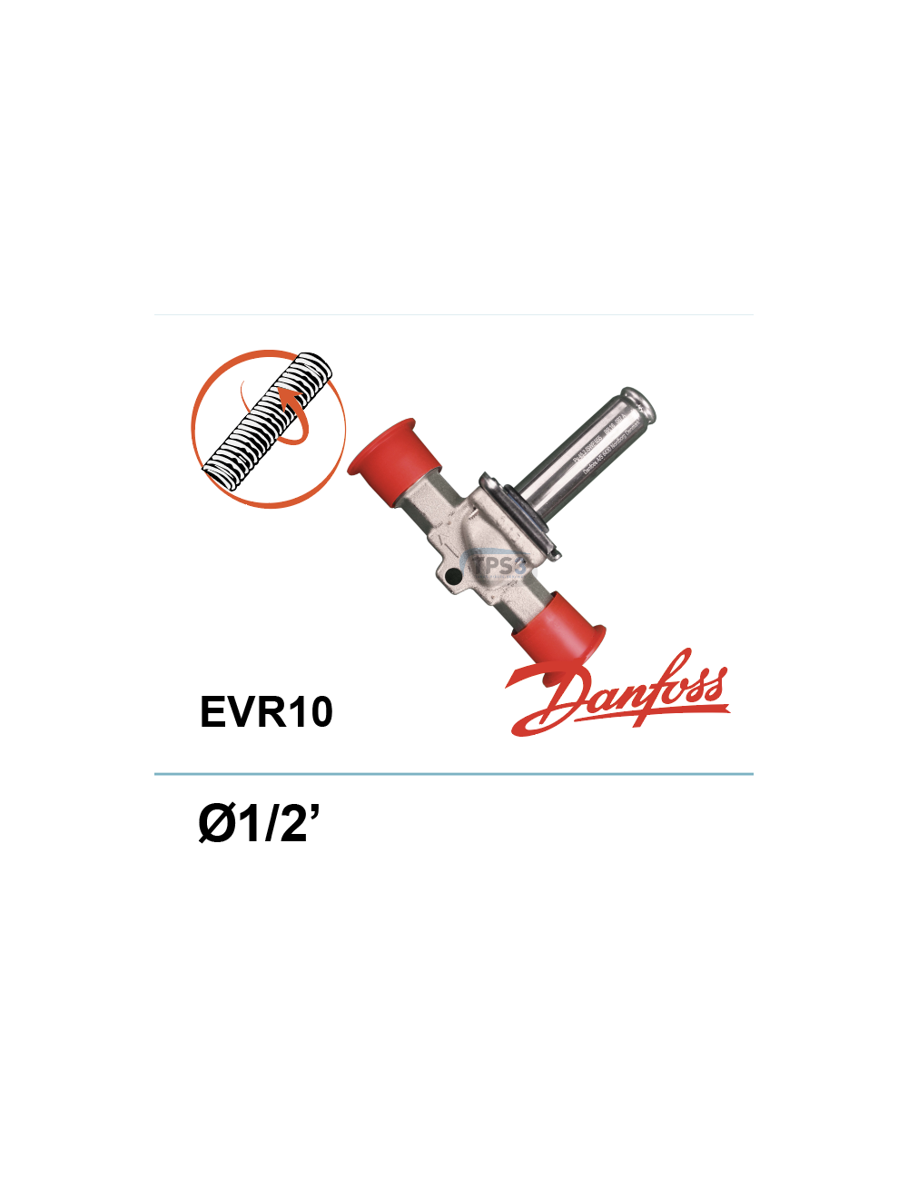 Corps électrovanne fréon Danfoss EVR10 1/2  à visser