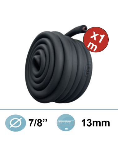Mousse isolante en couronne 7/8'' ép. 13mm (au M)