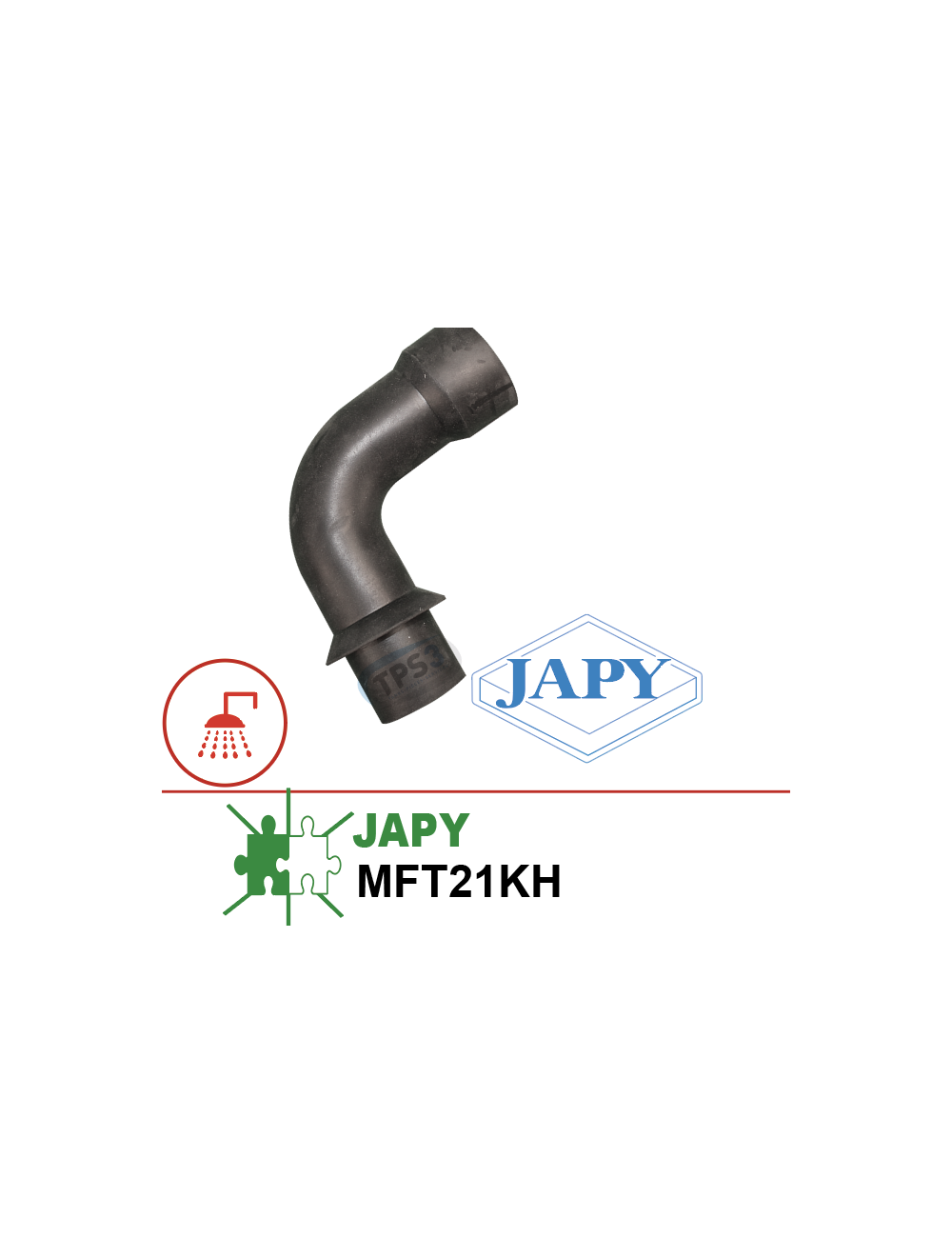 Coude caoutchouc MFT21/KH Coude caoutchouc MFT21/KH