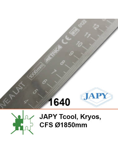 Règle graduée 1640 CF, Kryos, T-cool Ø 1850