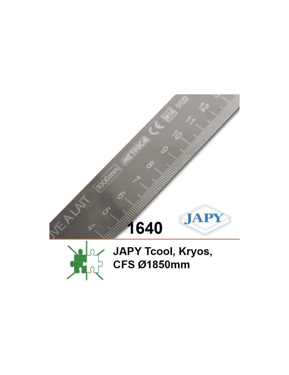 Règle graduée 1640 CF, Kryos, T-cool Ø 1850 Règle graduée 1640 CF, Kryos, T-cool Ø 1850
