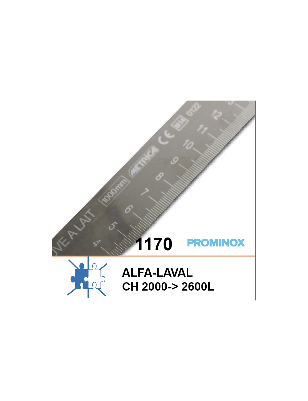 Règle graduée 1170 - CH 2000-2600