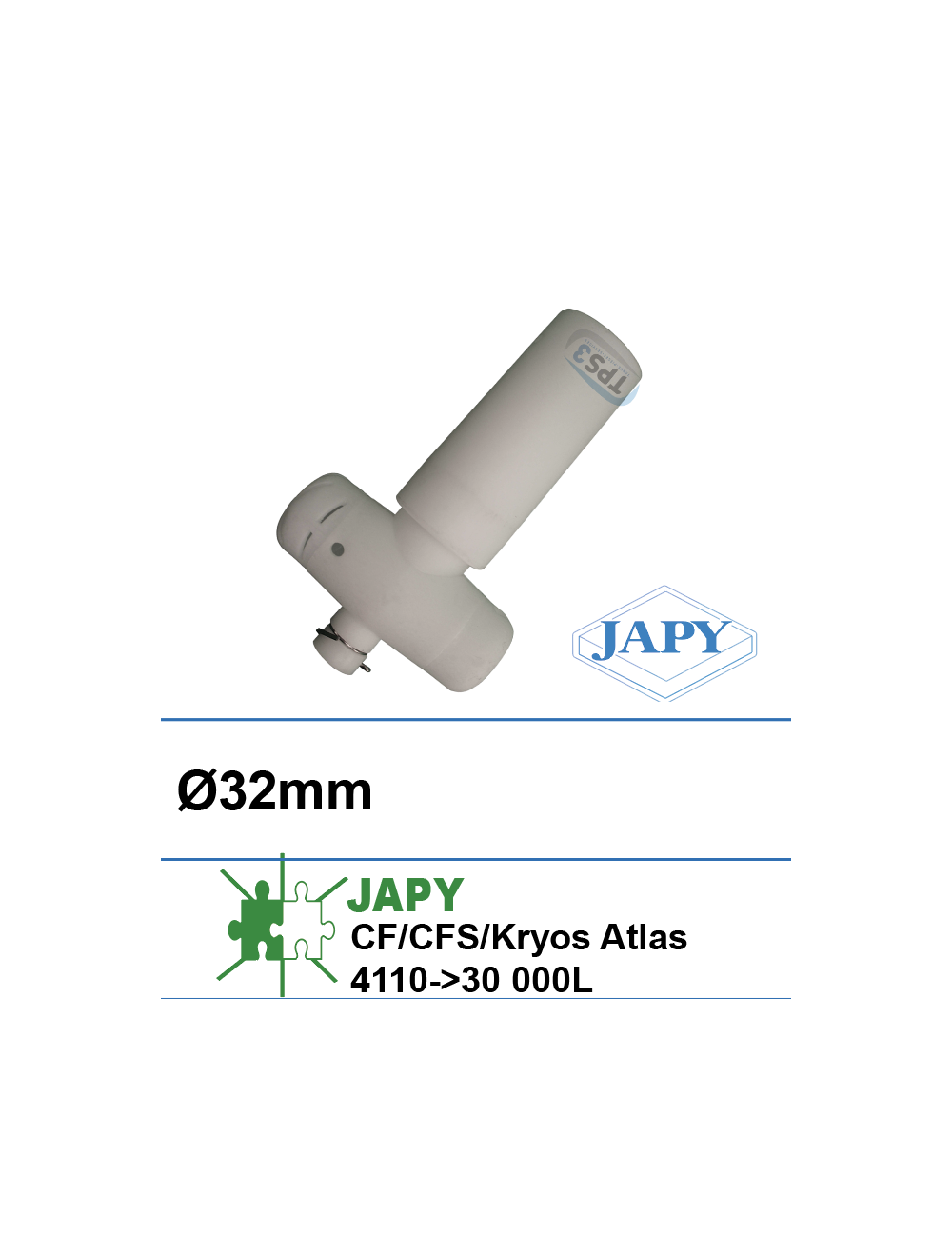 Diffuseur rotatif Japy plastique 1 trou Diffuseur rotatif Japy plastique 1 trou