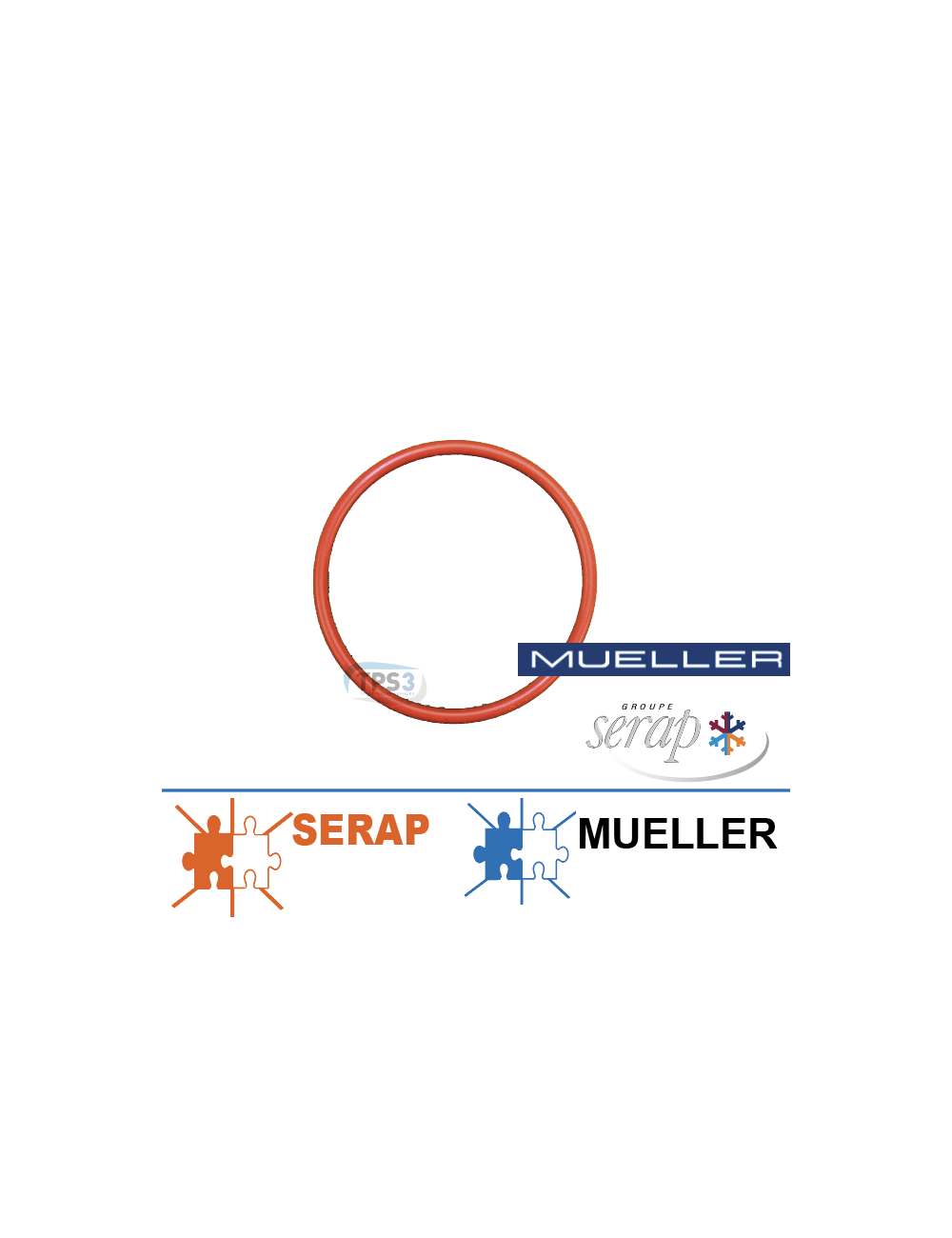 Joint pour bol à produit lessiviel Serap/Mueller Joint pour bol à produit lessiviel Serap/Mueller