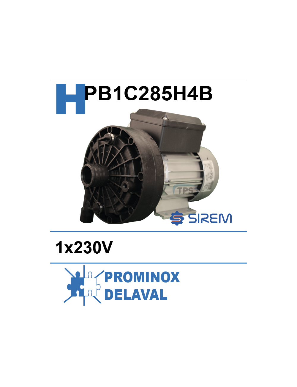 Pompe de lavage Sirem PB1C285H4B Pompe de lavage Sirem PB1C285H4B
