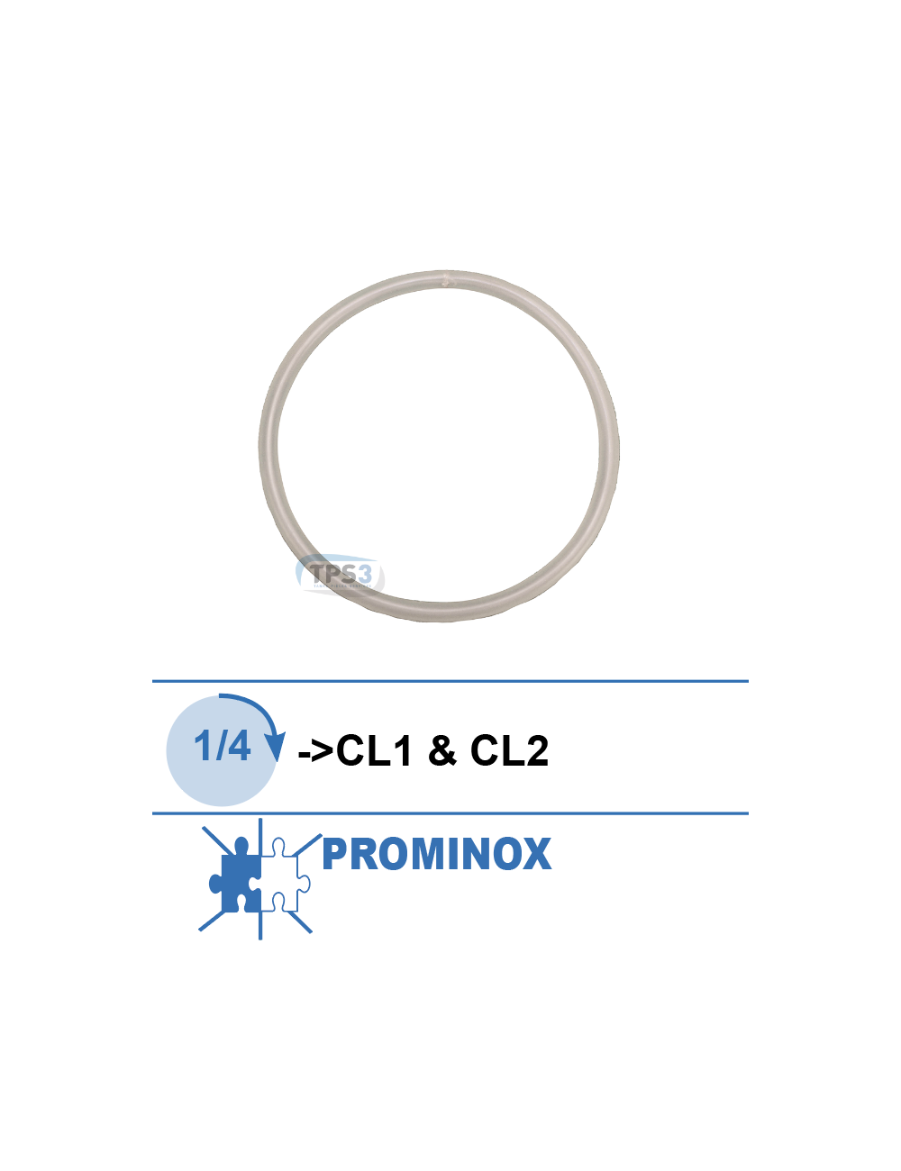 Joint pour bol à produit lessiviel 1/4 tour Prominox CL2 Joint pour bol à produit lessiviel 1/4 tour Prominox CL2