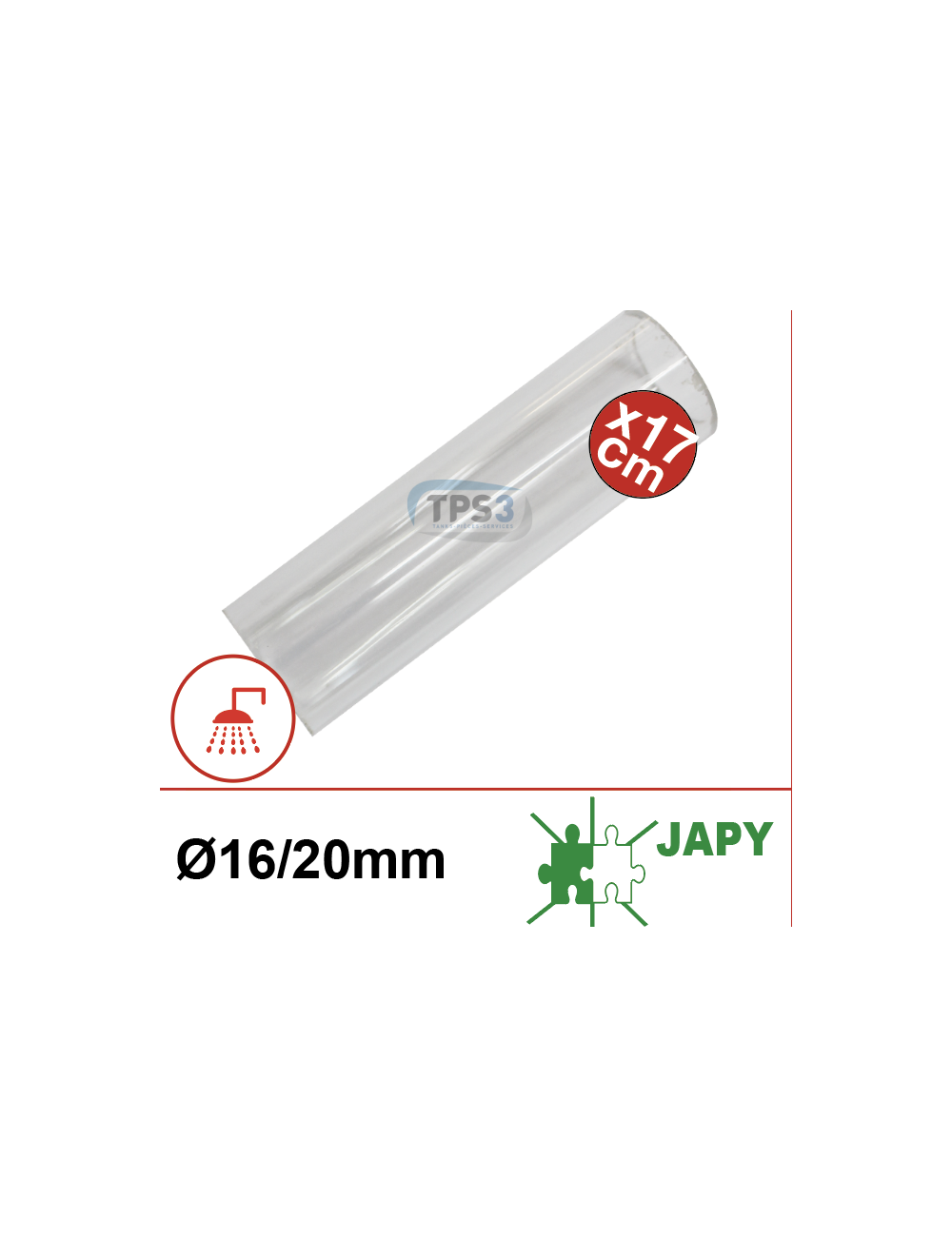 Voyant acryglass Ø16/20 17cm Voyant acryglass Ø16/20 17cm