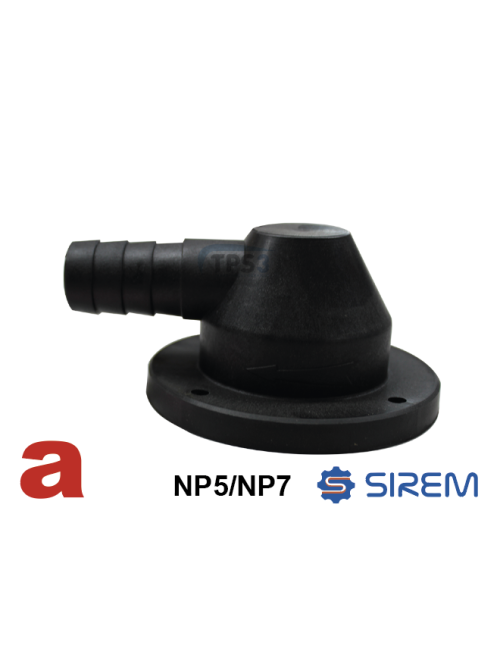 Chapeau boitier de lavage pour MR Sirem type NP5