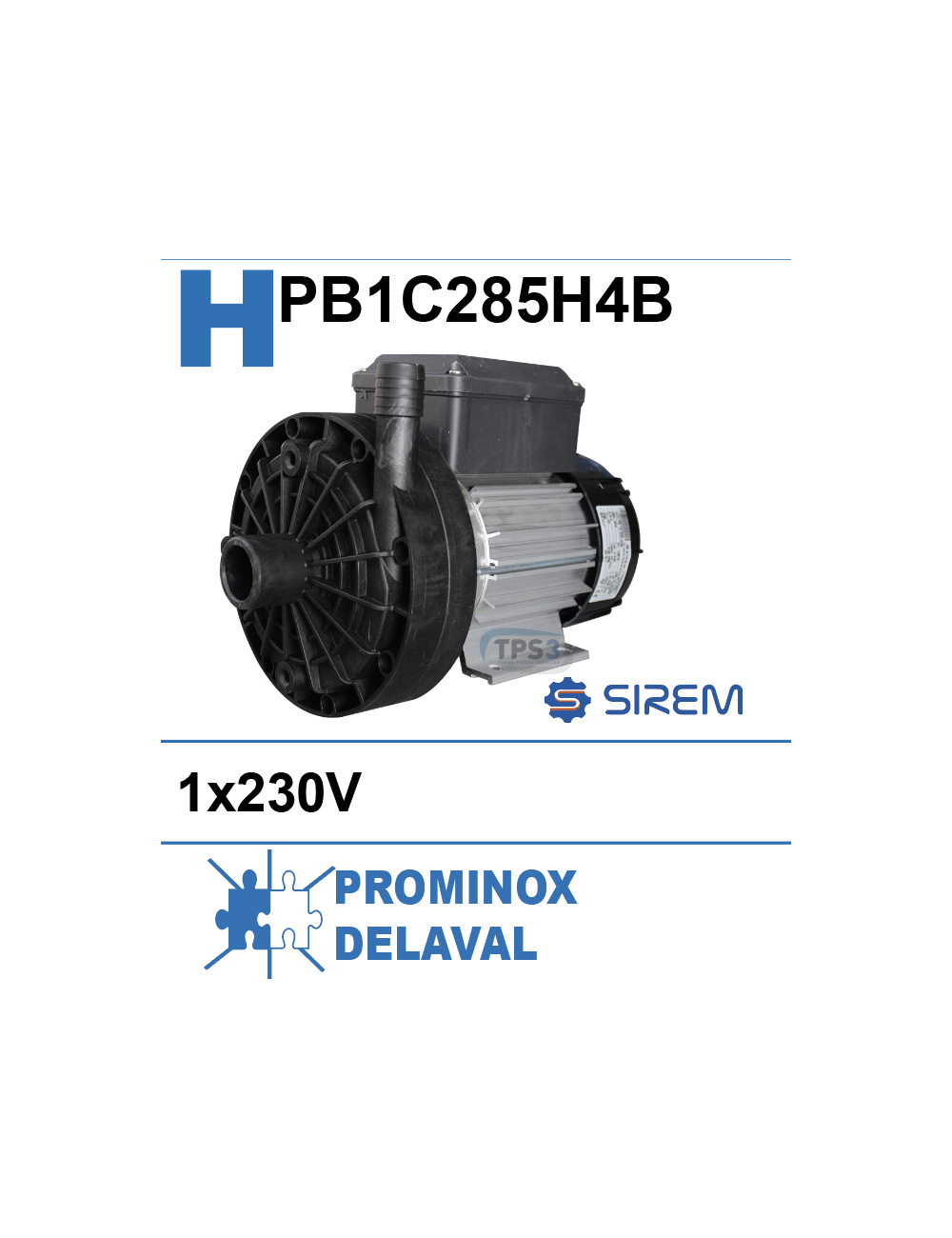 Pompe de lavage Sirem PB1C285H4B Pompe de lavage Sirem PB1C285H4B