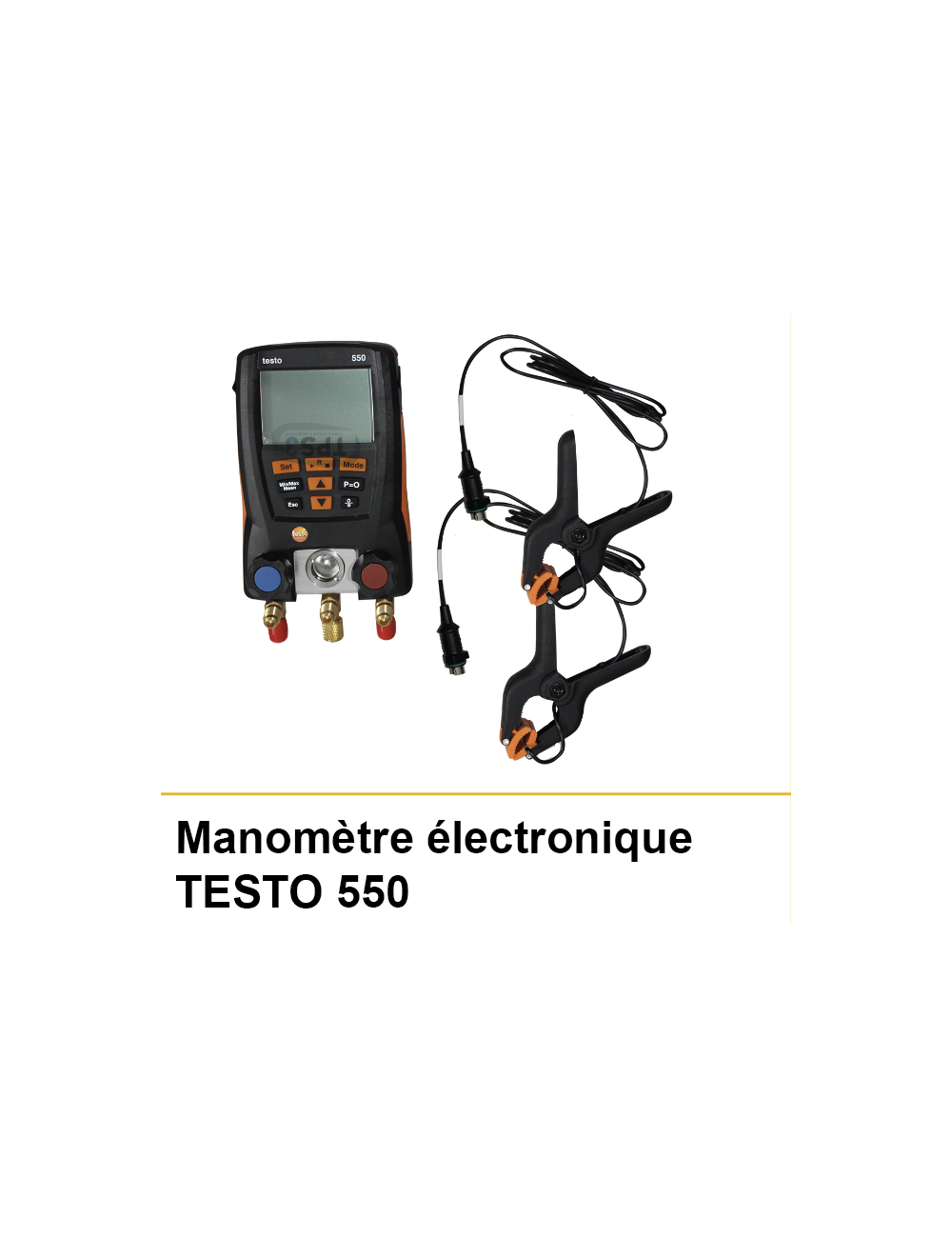 Manomètre électronique Testo 550 Manomètre électronique Testo 550