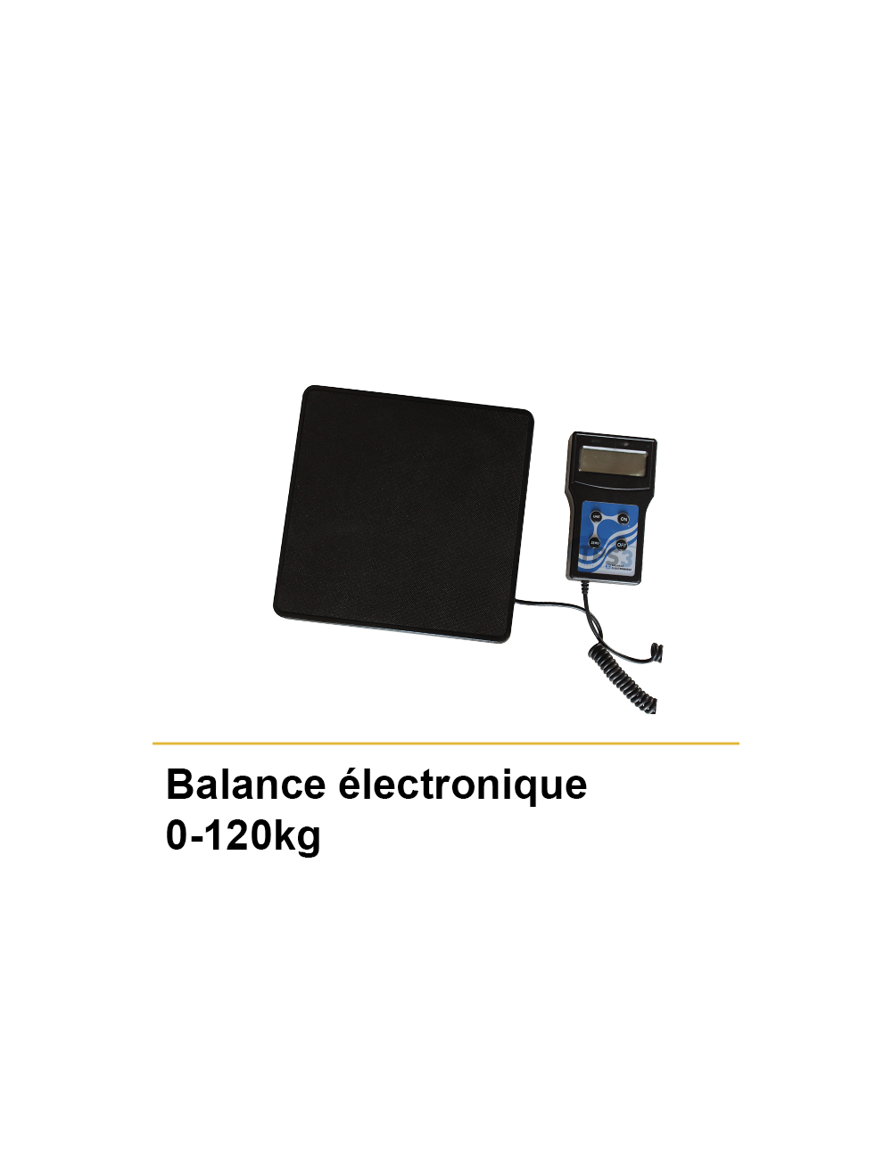 Balance électronique 0-120Kg Balance électronique 0-120Kg