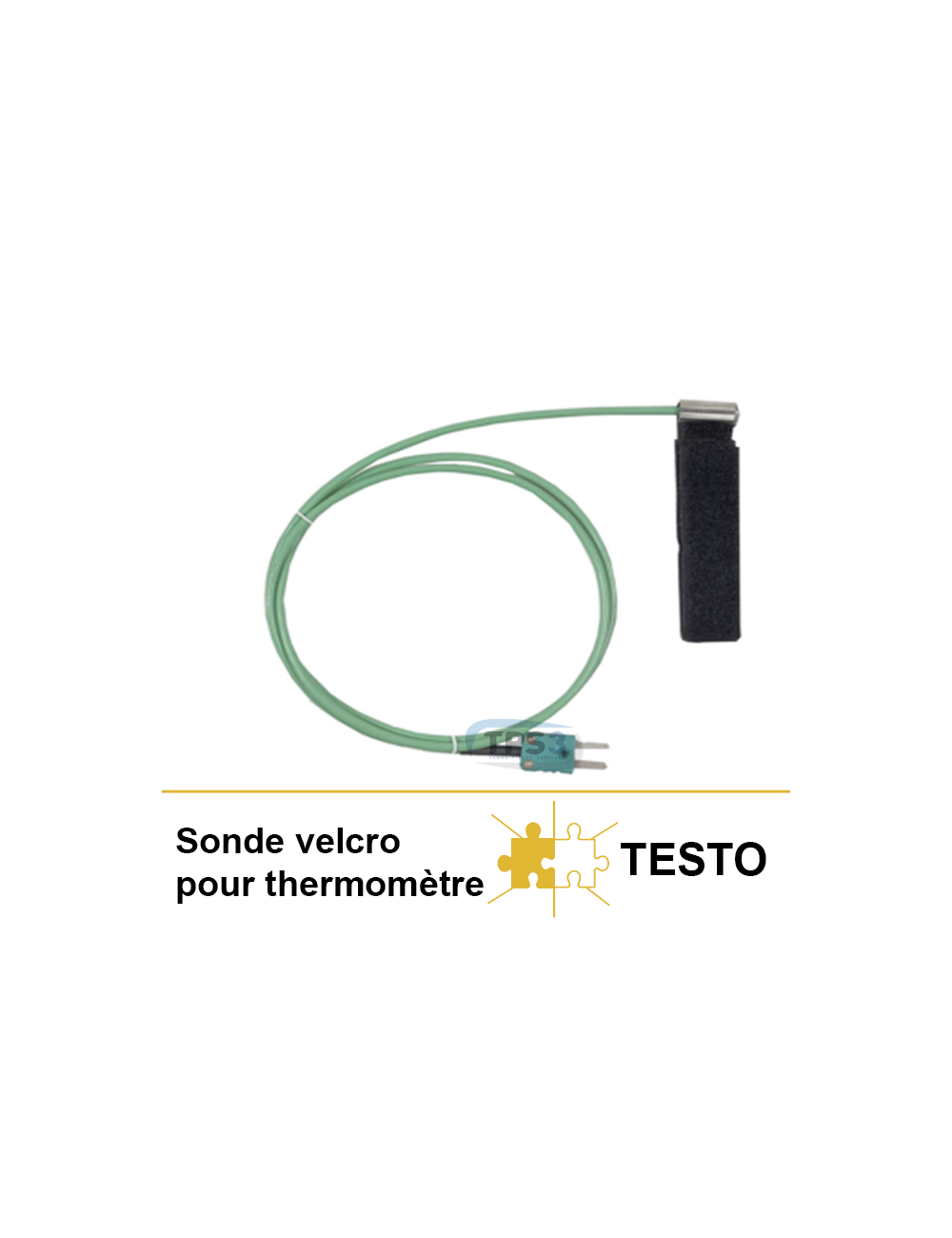 Sonde Velcro TC Type K Classe 1/-20°C +120°