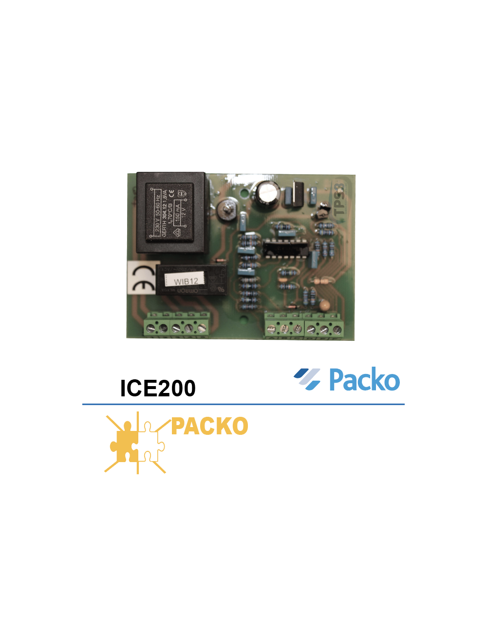 Contrôleur de glace/niveau ICE 200 Packo