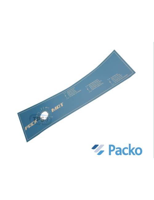 Plastron autocollant programme de lavage PCV4