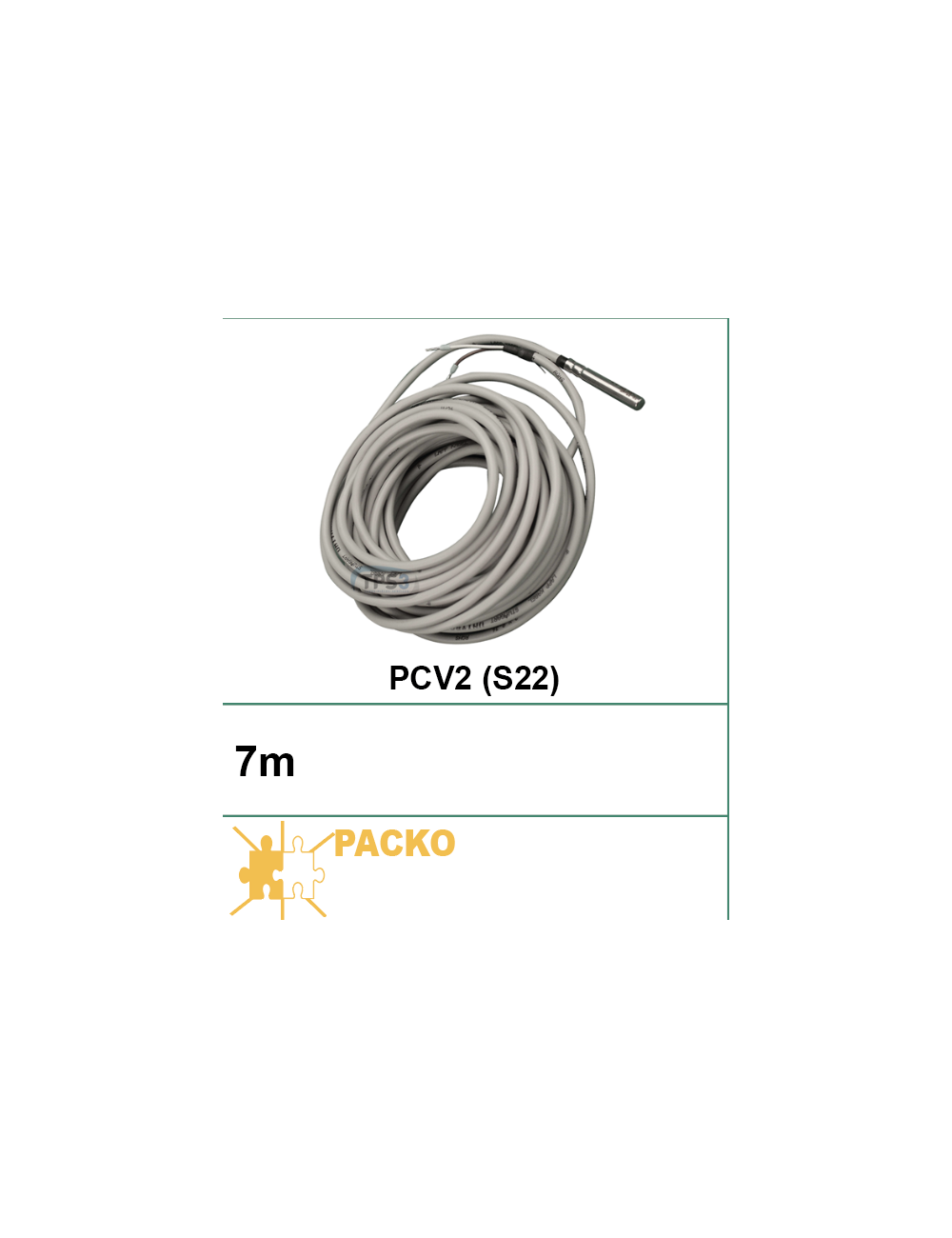 Sonde de température Packo PCV2 L:7m