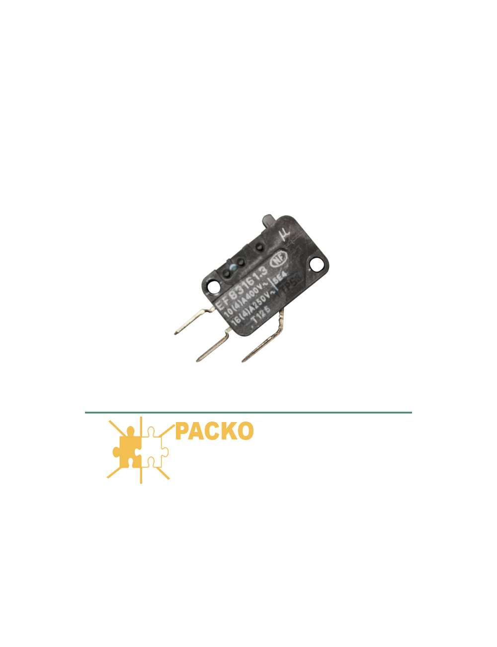 Bloc contact inverseur pour programmateur de lavage Packo
