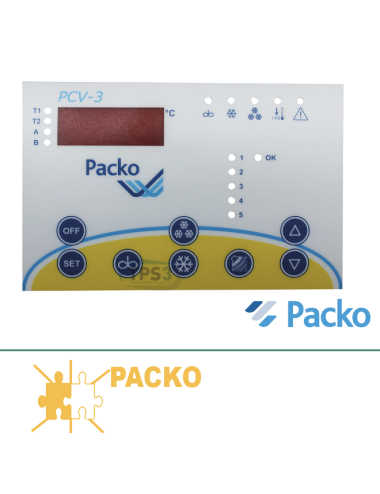 Plastron autocollant clavier PCV3