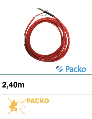Sonde de température Packo rouge iControl L:2,5m