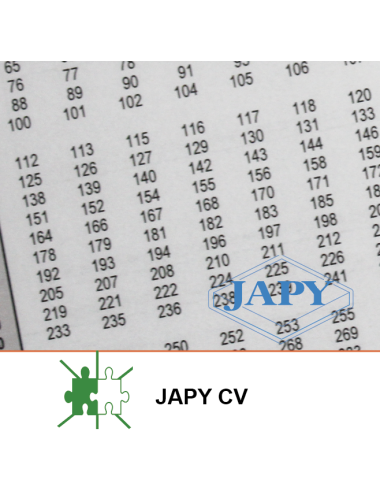 Barème de jauge Japy CV