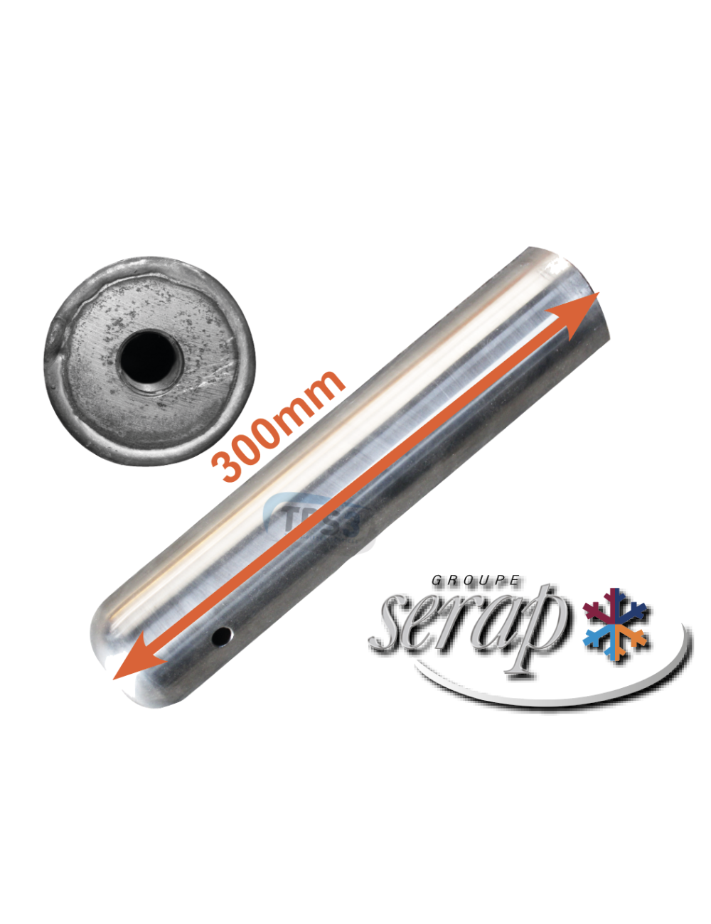 Pied de tank inox Serap