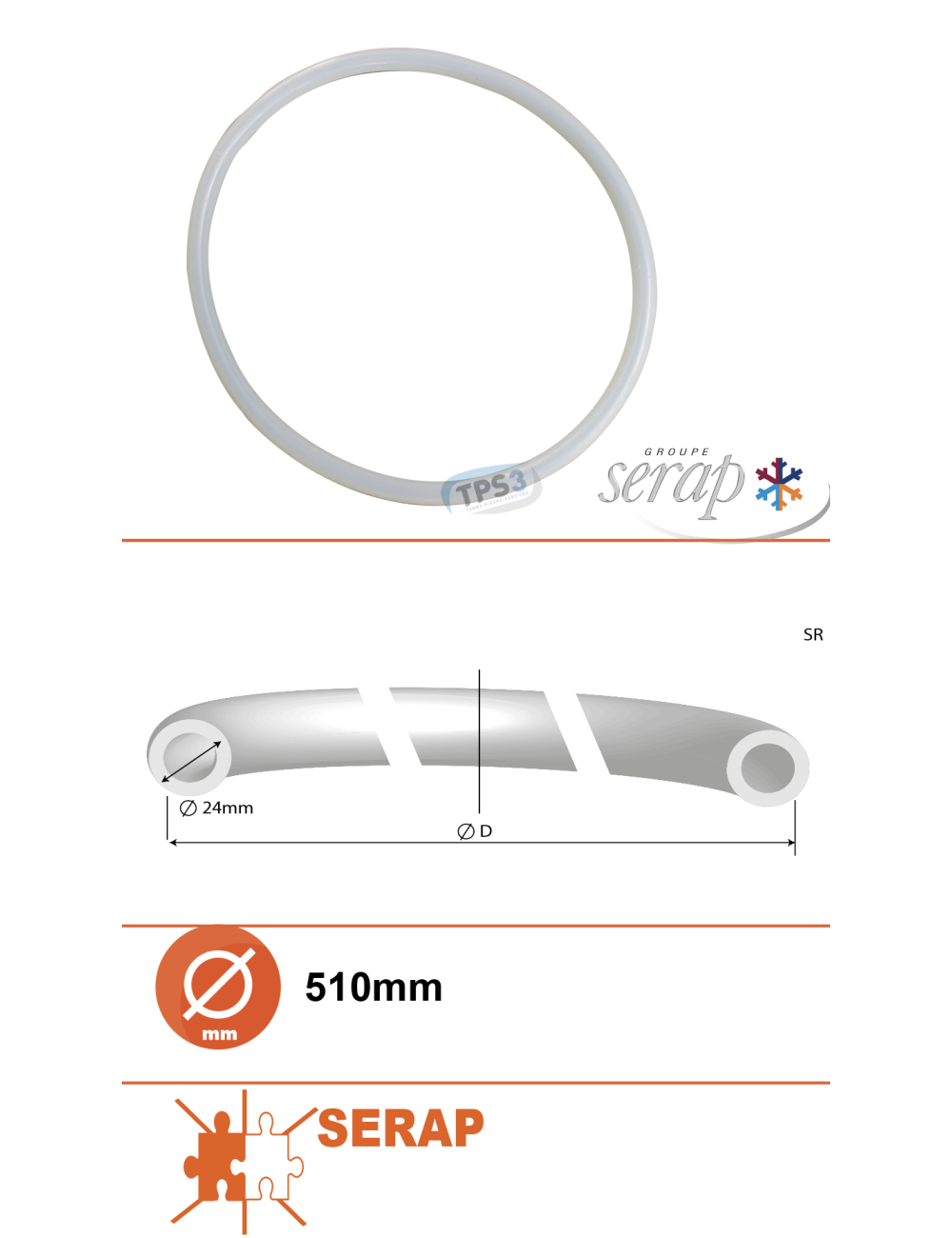 Joint de trou d'homme Serap Joint de trou d'homme Serap