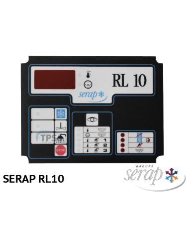 Plastron autocollant clavier  Serap RL10 