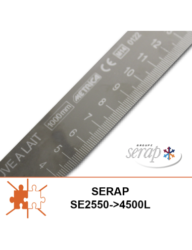 Règle graduée souple 1230mm SE 2550-4500L