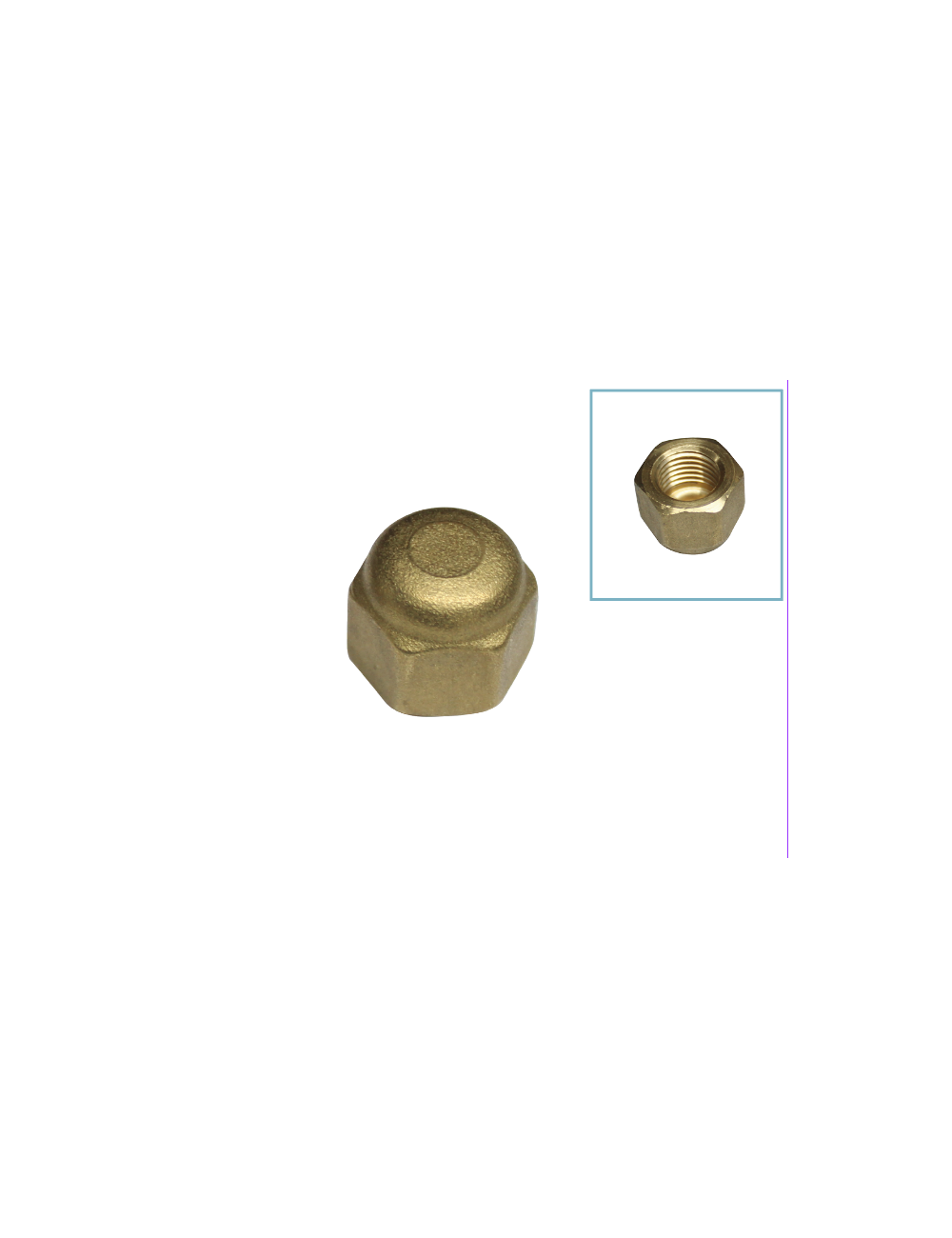 Bouchon laiton 1/4’’ Bouchon laiton 1/4’’