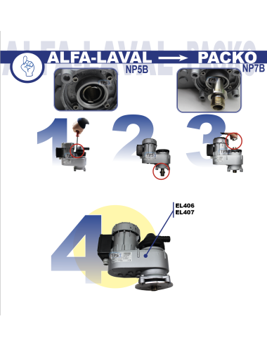 Kit d'adaptation NP5b vers NP7B