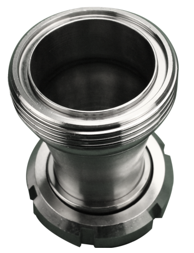 Réduction inox mâle SMS Ø63 / femelle SMS Ø51