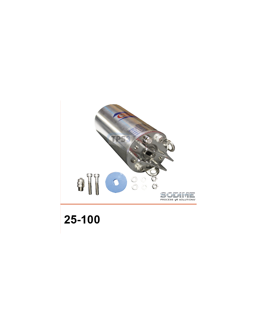 Opérateur pneumatique simple effet Sodime 25-100 Opérateur pneumatique simple effet Sodime 25-100