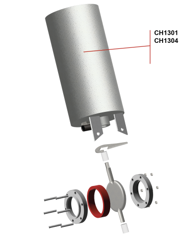 Opérateur pneumatique simple effet Sodime 25-100