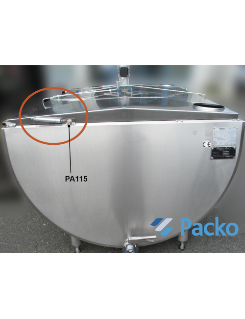 Verin pour couvercle tank Packo OM/IB-DX 1500-1800L (1150N)