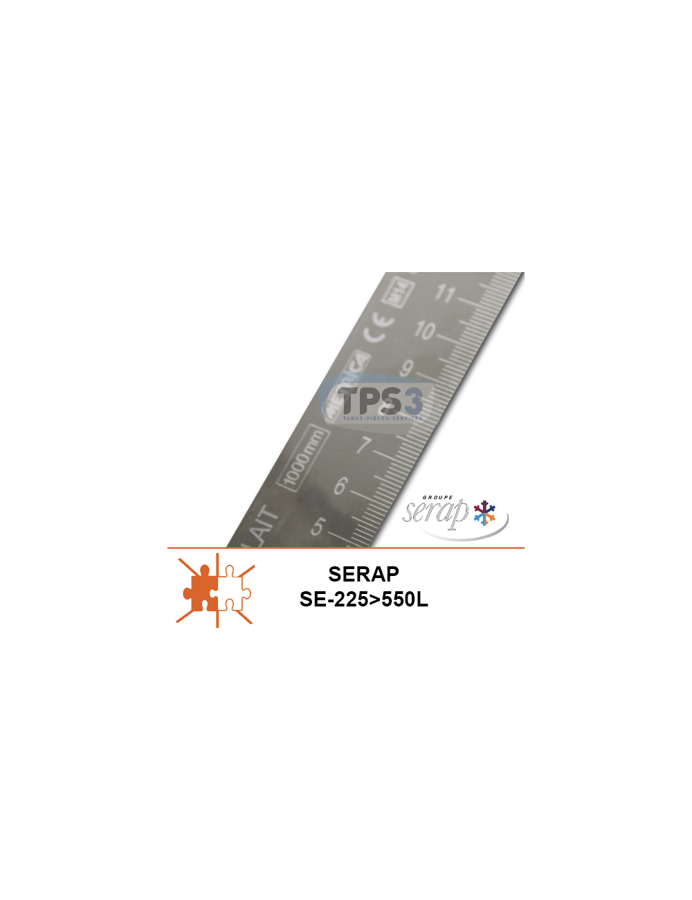 Règle graduée S 225-550L Règle graduée S 225-550L