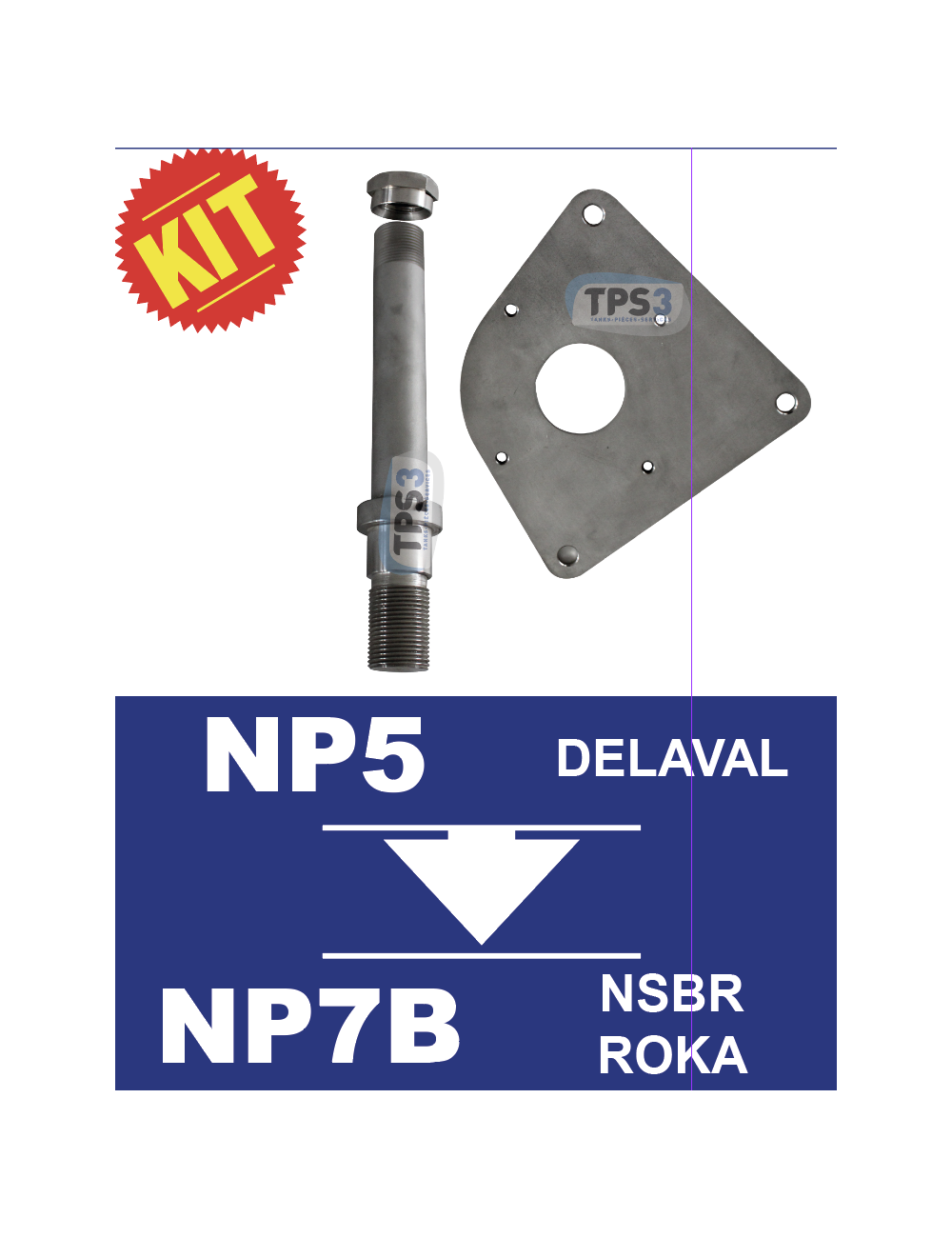 Kit de transformation NP5 vers NSBR Roka Kit de transformation NP5 vers NSBR Roka