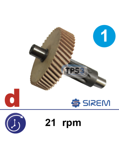 Ensemble 1er train pour MR Sirem type L&M 21tr/min