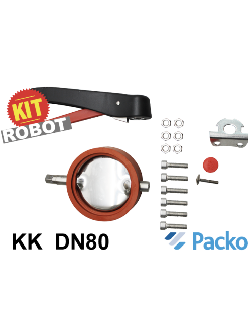 Kit vanne papillon DN 80 (papillon + joint interne + poignée)