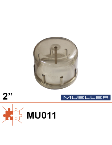 Bouchon plastique de nez fileté autonettoyant Mueller 2’’ 