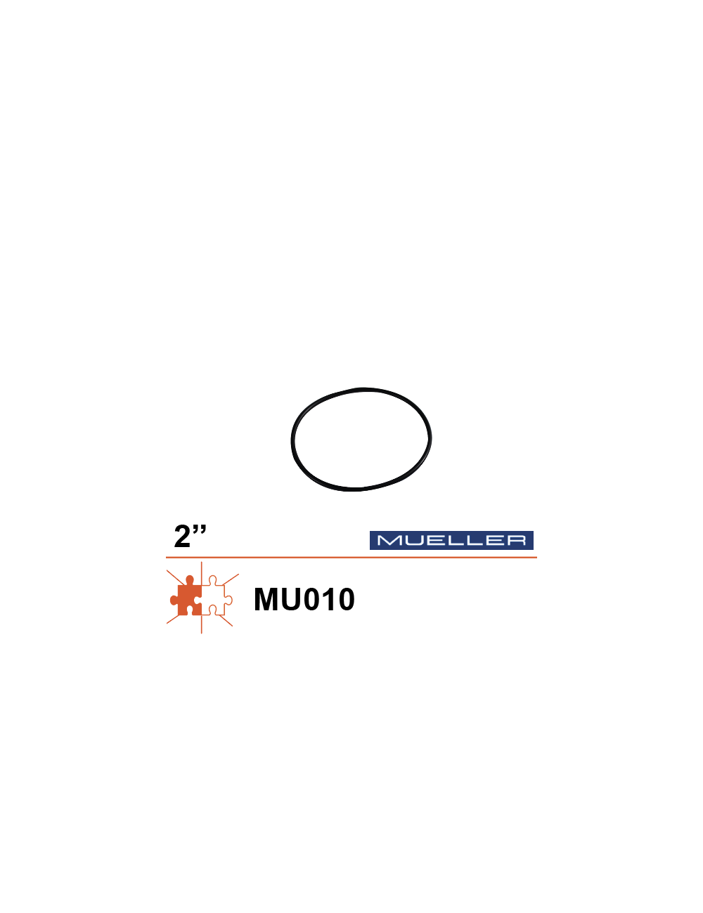 Joint pour bouchon nez autonettoyant Mueller 2’’