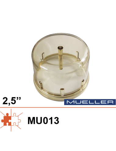 Bouchon plastique de nez fileté autonettoyant Mueller 2,5’’