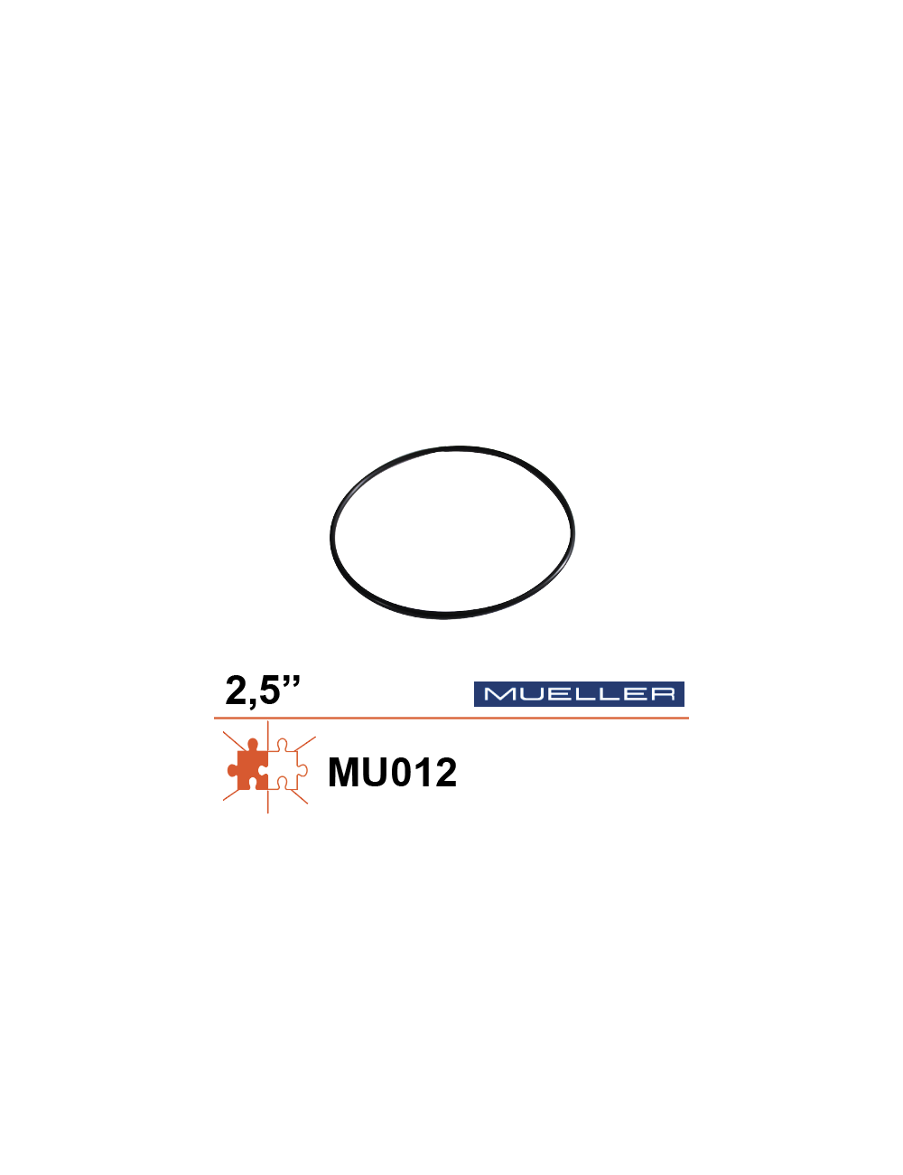 Joint pour bouchon autonettoyant Mueller 2,5’’ Joint pour bouchon autonettoyant Mueller 2,5’’