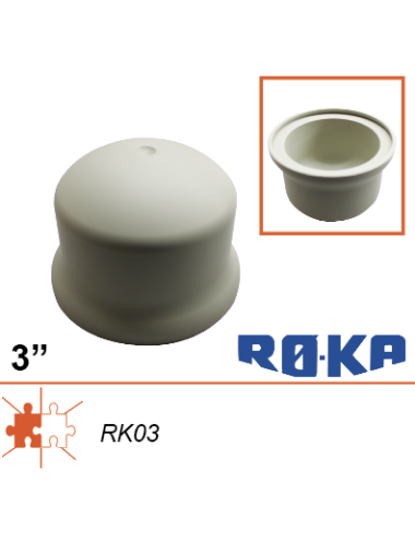 Bouchon plastique de nez fileté autonettoyant RO-KA 3’’