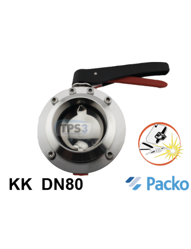 Vanne de vidange KK DN 80 à souder / à souder