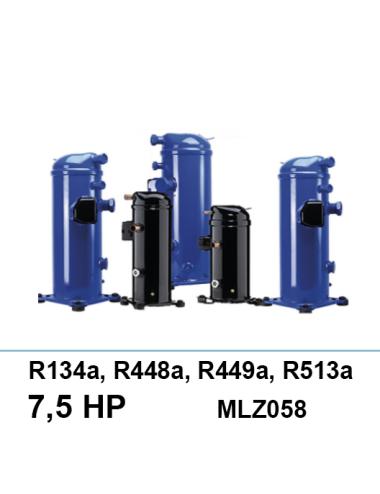 Compresseur Danfoss Scroll MLZ058 R134a//R448a/R449a/R513a 7,5Ch